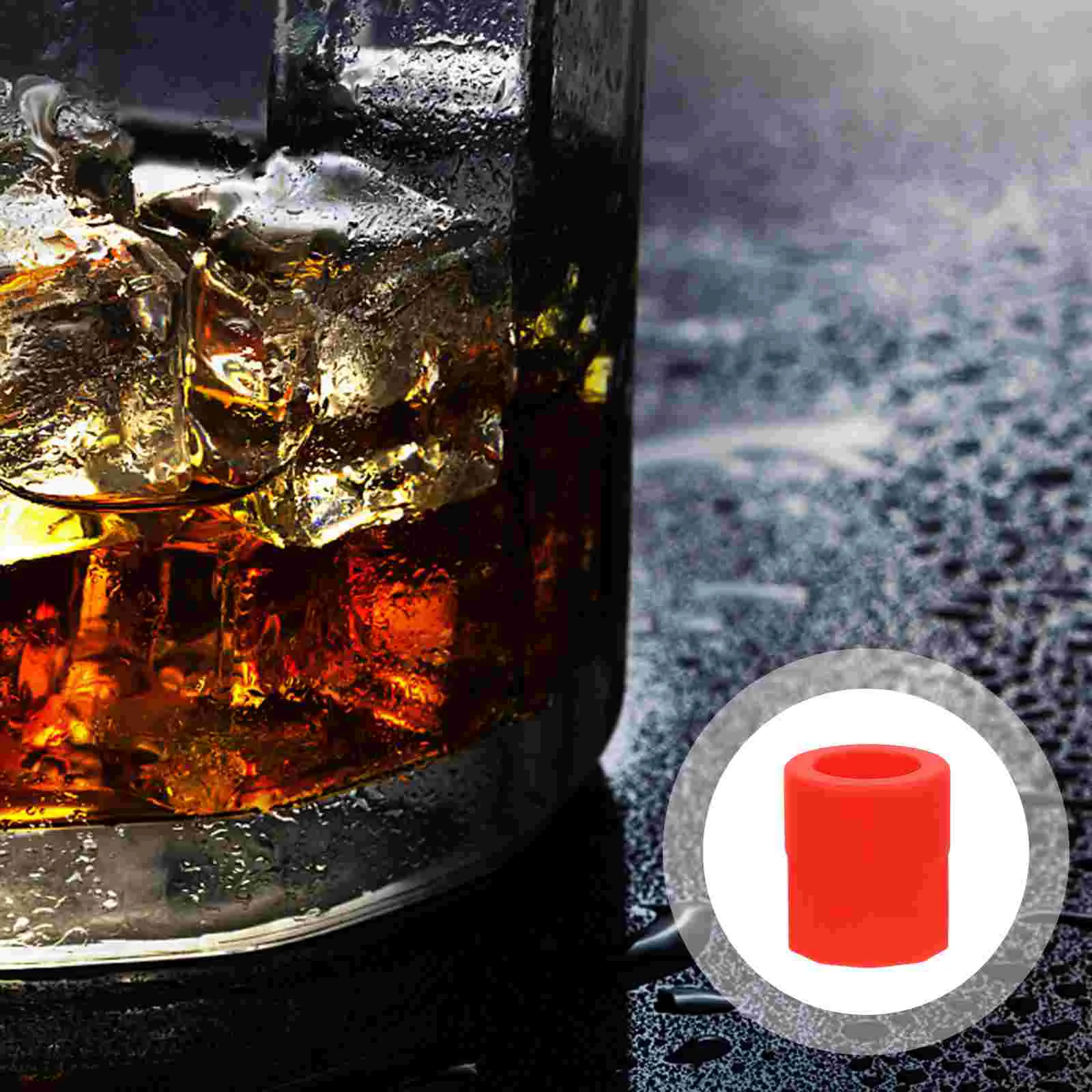 

Glass Mold Reusable Shot Glasses Cute Cylindrical Ice Mould Clear Square Tumbler Baby
