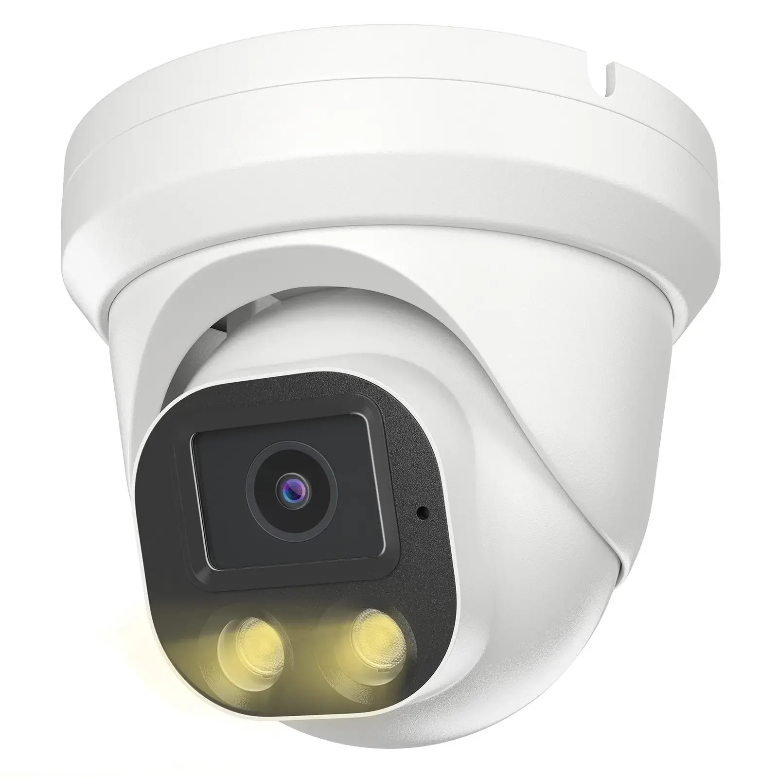 OEM 5/8MP Outdoor Security Camera CCTV Smart Color Night Vision POE Camera Built In Mic Human Detection Full Metal Housing