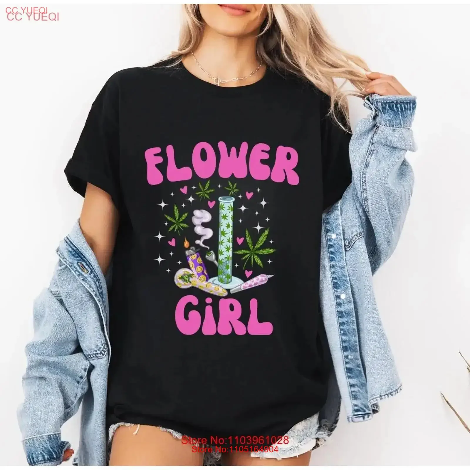 

Рубашка с цветочным узором для девочек, подарок для курильщика 420, одежда Stoners, лучшие бутоны, винтажная стильная дышащая дизайнерская одежда, мягкая повседневная одежда