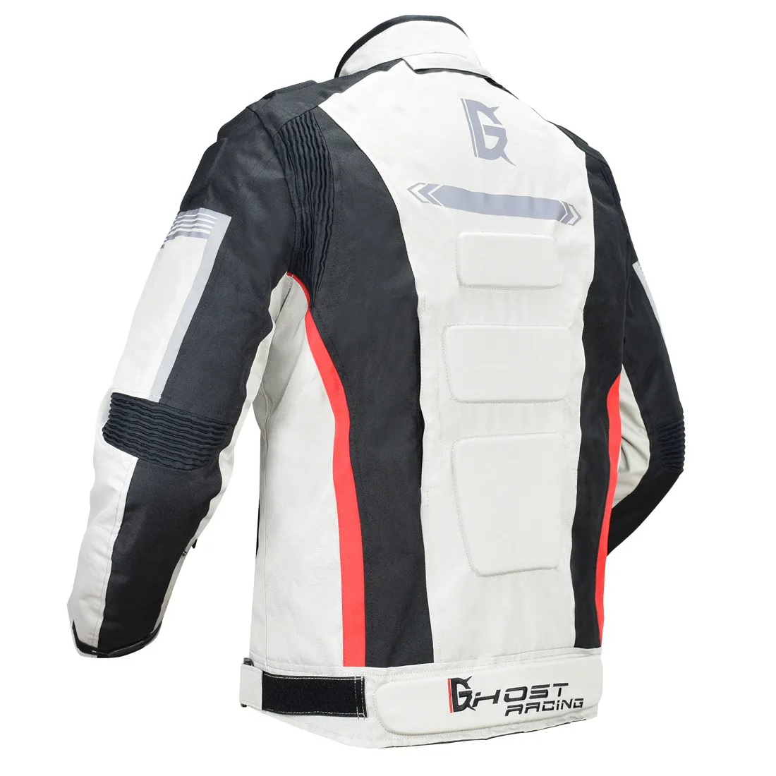 GHOST RACING-Chaqueta de carreras de motocicleta para hombre, conjunto de pantalones de bicicleta de Cross impermeables con protección, traje de carreras de Motocross, traje de Motor