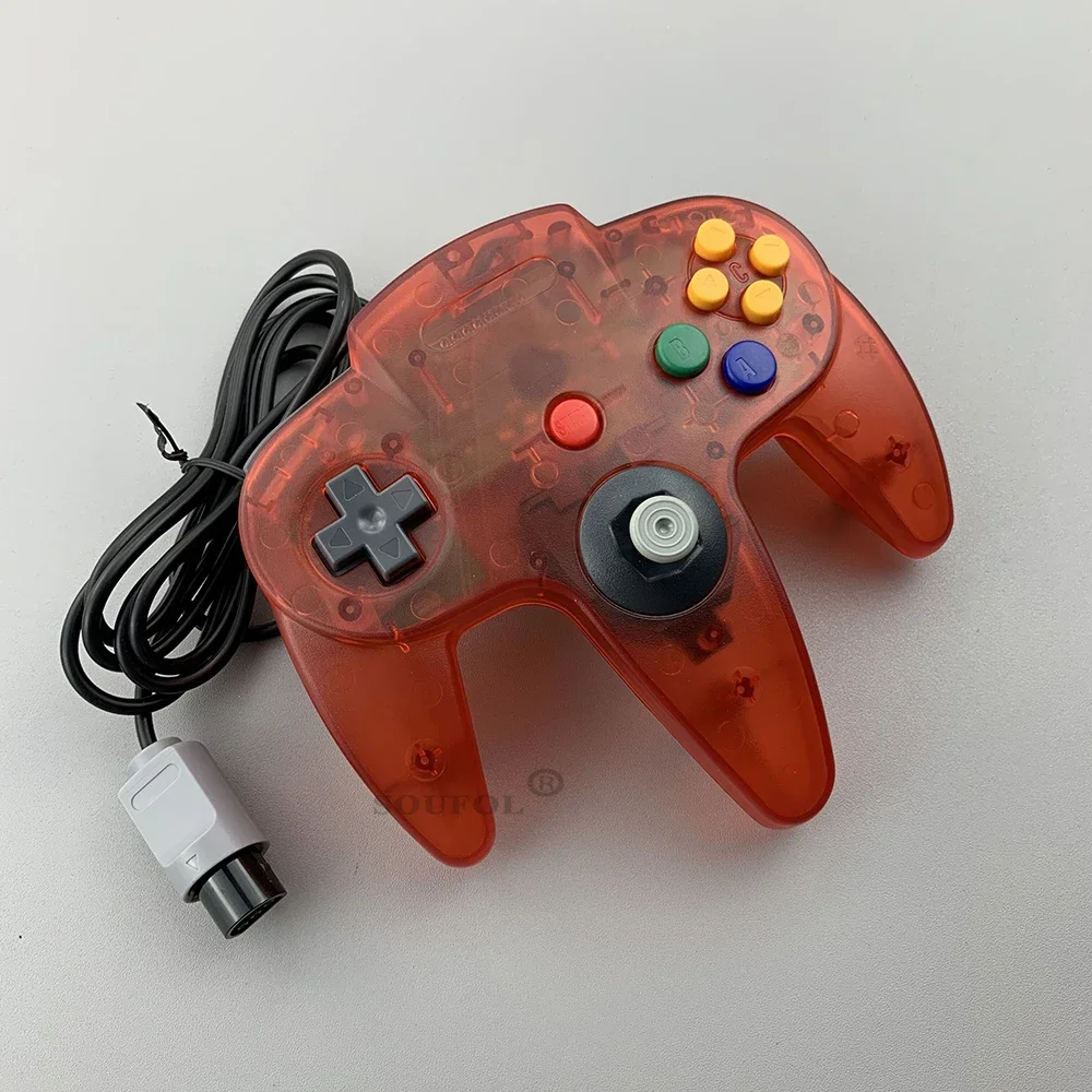 Bedrade Gamepad Voor NS 64 Host N64 Controller Gamepad Joystick Voor Klassieke Nintend 64 Console Games Voor Mac Computer PC