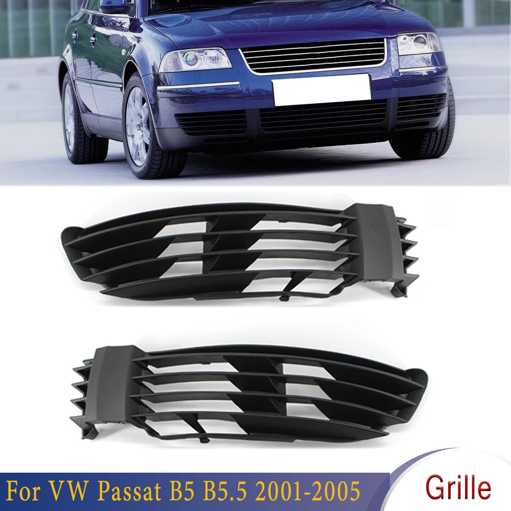 Zderzak przedni Dolna osłona świateł przeciwmgielnych Pasuje do VW Passat B5 B5.5 2001-2005 Osłona reflektora Ramka 3B 0853665   3B 0853666