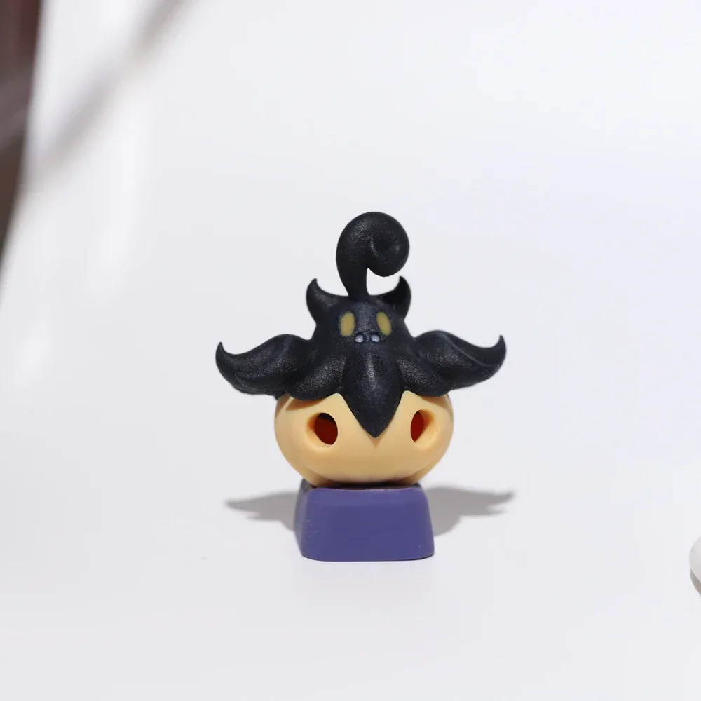 Keycaps Translucent Cartoon Creative 3D Pumpkin Keycaps for Cherry Mx Switch Cross Axis Mechanical Keyboard Personalized Keycaps