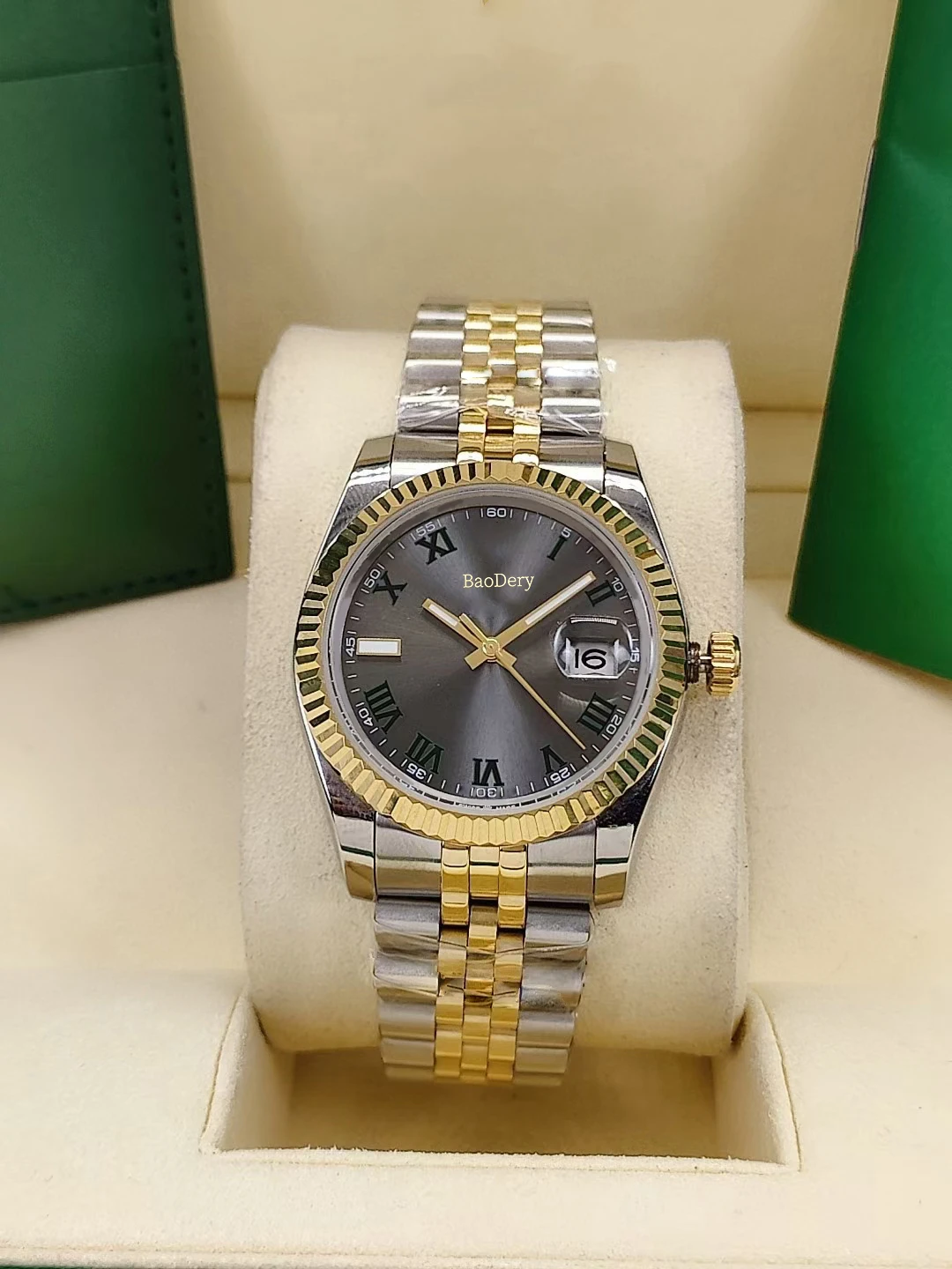 36mm Automatic Women’s Watch with Pointer Display and Diving Capabilities, Hot Selling Item