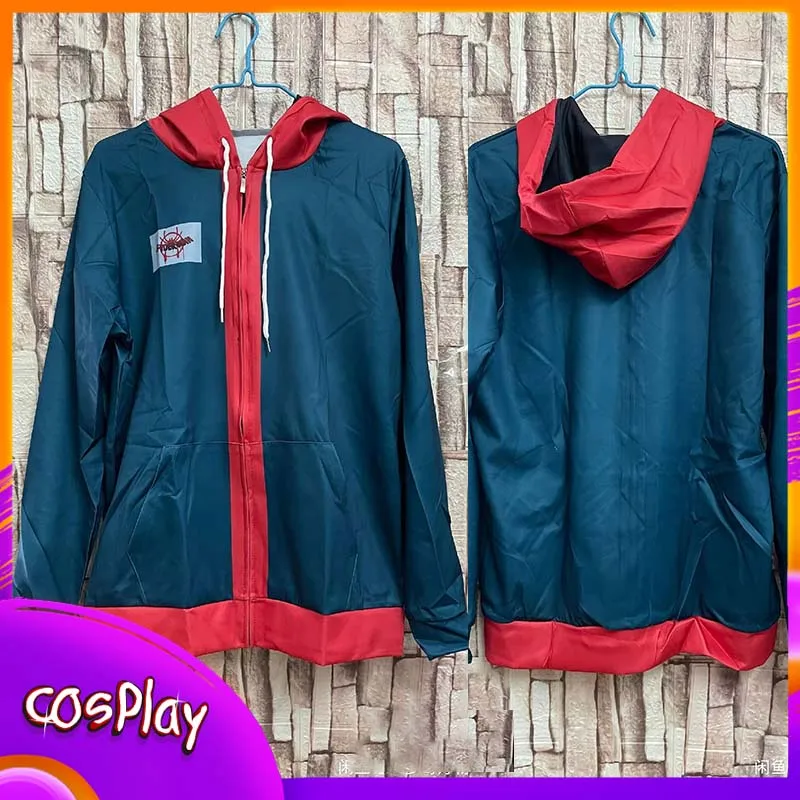 

Spider Man Hoodie Miles Gwen Anime 3d Printing Cosplay Zipper Sweatshirt Casual Outer Cartoon Man Woman Clothing Top Gift Adult