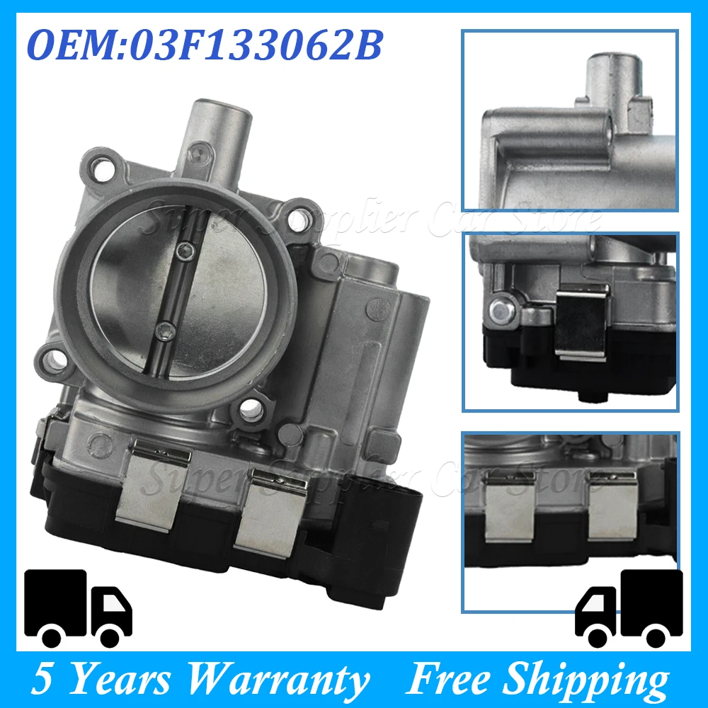 

For VW Jetta 13-16 Audi Skoda Seat Various 1.2 TSi New Throttle Body 03F133062B 03F 133 062 B Car Accessories