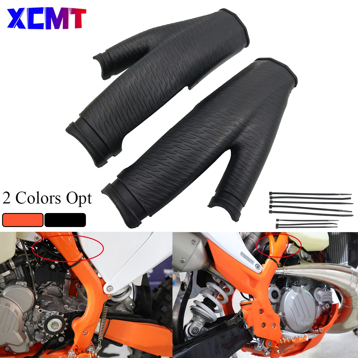 

Motorcycle For KTM SX SXF XC XCF EXC EXCF Plastic Frame Cover Guards Protector 125 150 250 300 350 450 500 2019 2020 2021 2022