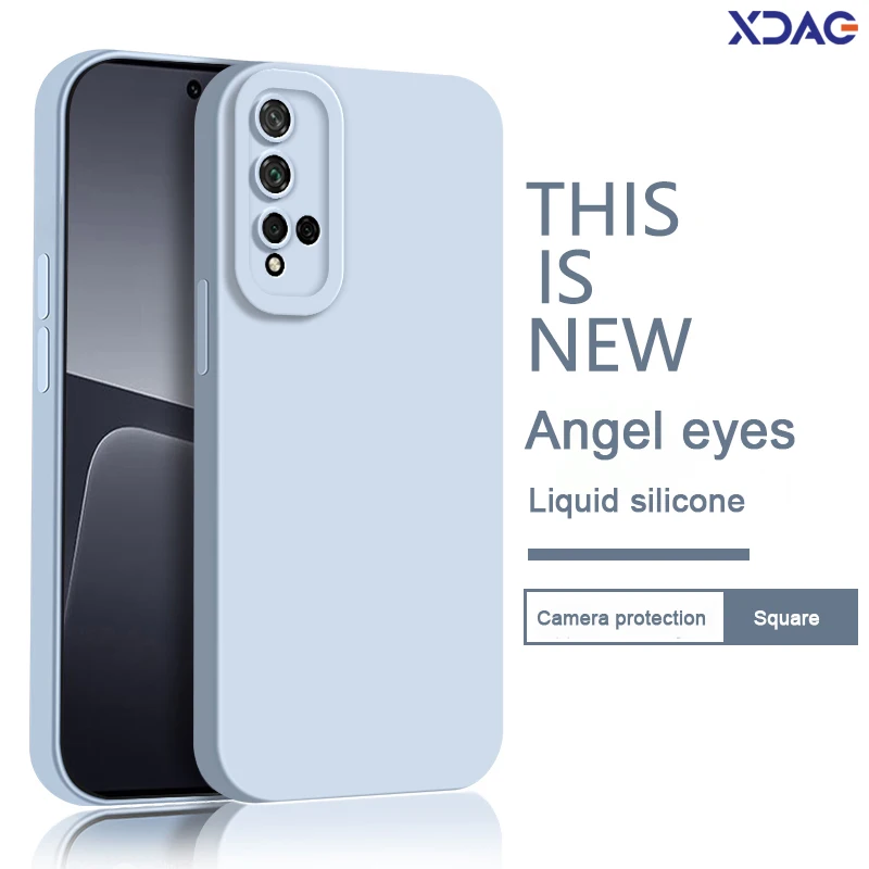 

Angel Eyes Phone Case for Honor 20 9X Pro 10i Lite 20i 20E 20S Premium Soft Camera Protection Square Liquid Silicone Back Covers