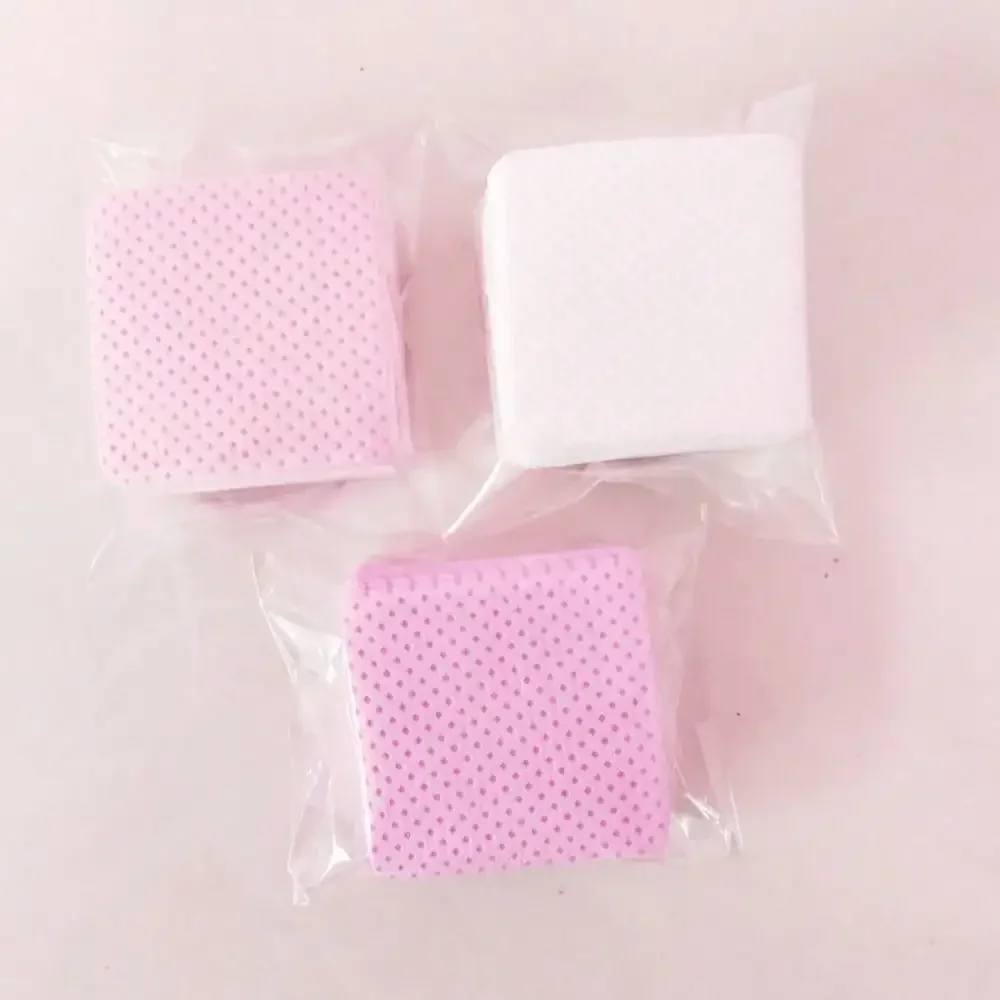 200PIECES POXED NAIL ART MAGIC WIPE COTTON SHEET EYELASH EYELASH GLUE BOTTLE MOUTH WIPE CLEANING COTTON SHEET NAIL TOWEL WASH NAIL ART COTTON SHEET