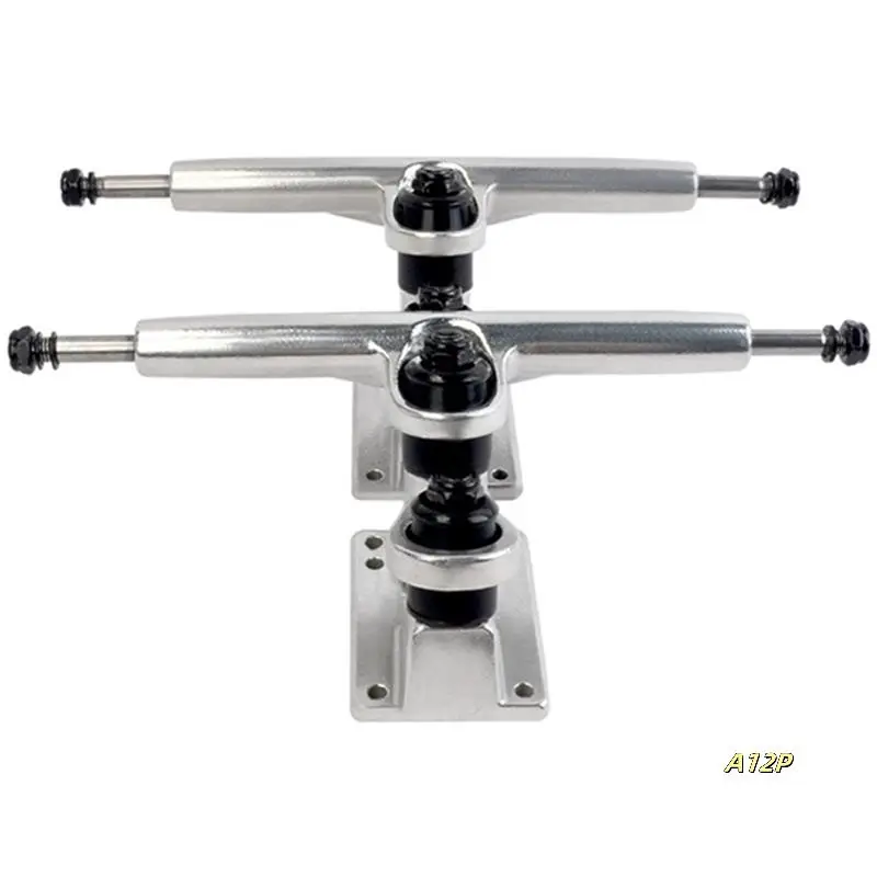 

1 Pair Double Deck Longboard Truck 7 Inch Skateboard Stand Aluminum Alloy Skateboard Brackets Truck Gravity Casting Technology