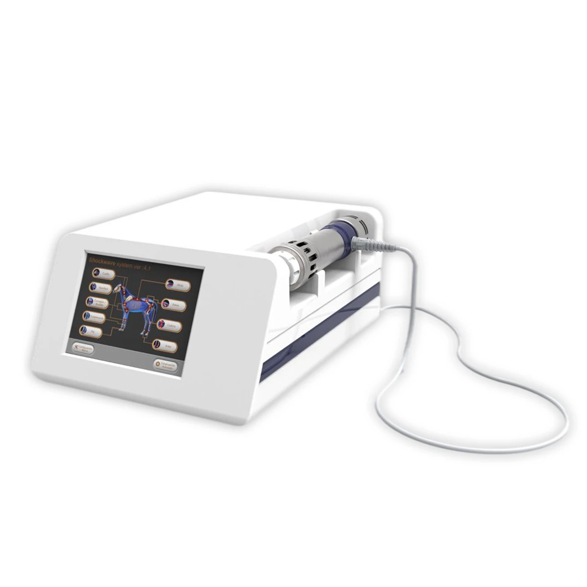 

Horse Shockwave Machine Veterinary Pain Relief Treatment Rehabilitation Therapy Machine Price for Sale