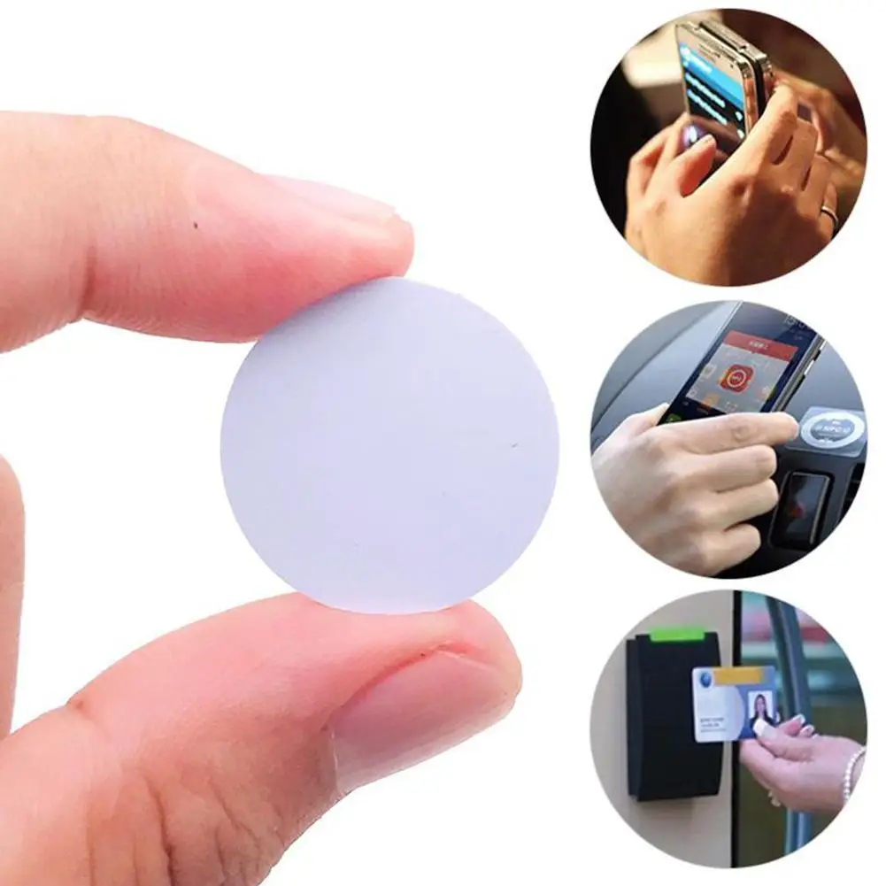 10Pcs Nfc Witte Kaart Tags Sticker Telefoon Beschikbaar Labels Tag Set Voor Amiibo Card 100 Geld-Nfc