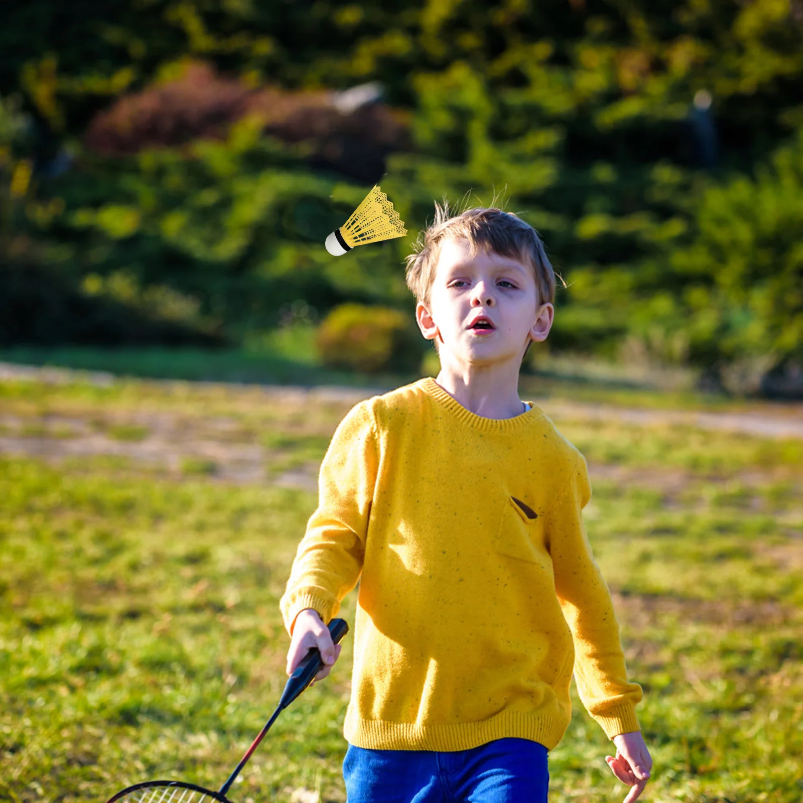 

24pcs Plastic Colorful Lightweight Badminton Ball Durable Colorful Shuttlecock Outdoor Indoor For