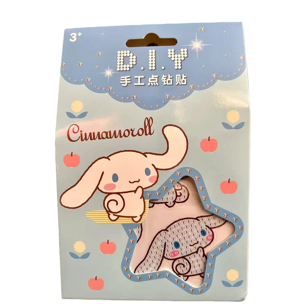 1 صندوق حقيقي سانريو الكرتون ملصق مرحبا كيتي Kuromi DIY بها بنفسك مذكرات الكمبيوتر المحمول الأمتعة سكيت الكتابة على الجدران الشارات متعة للفتيات اللعب