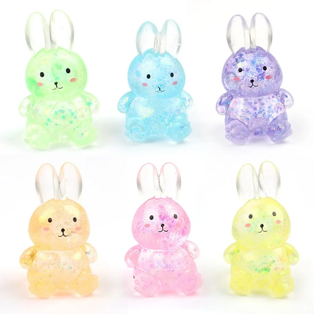 Mochi Squishy Kawaii Bunny Fidget Speelgoed Langzaam stijgend knijpspeeltje Grappige stressverlichter Verminder de druk Prop voor kinderen en volwassenen