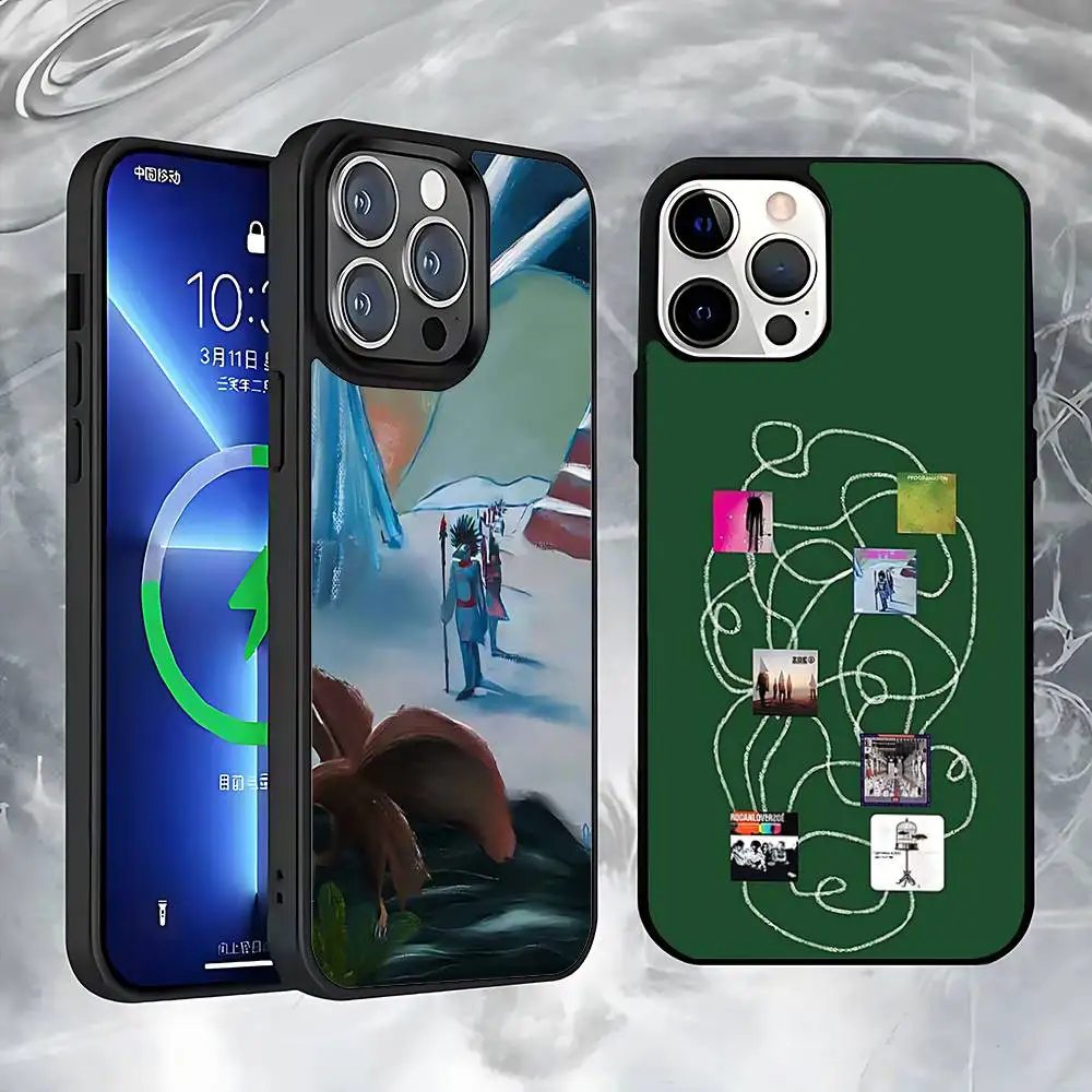 

Band Z-ZOE Phone Case For iPhone 17,16,15,14,13,12,11,Pro,Max,Plus,Mini,SE4,E Magnetic Magsafe Wireless Charging