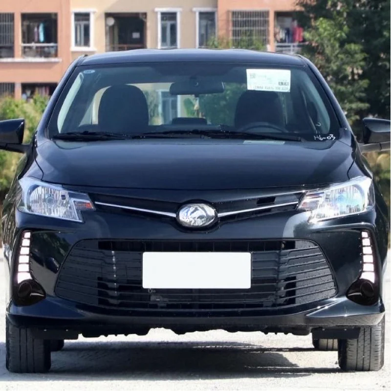 

SAAR Compatible with Toyota New 21 Model Vios FS Modified LED Daytime Running Lights Flowing Fog Lig