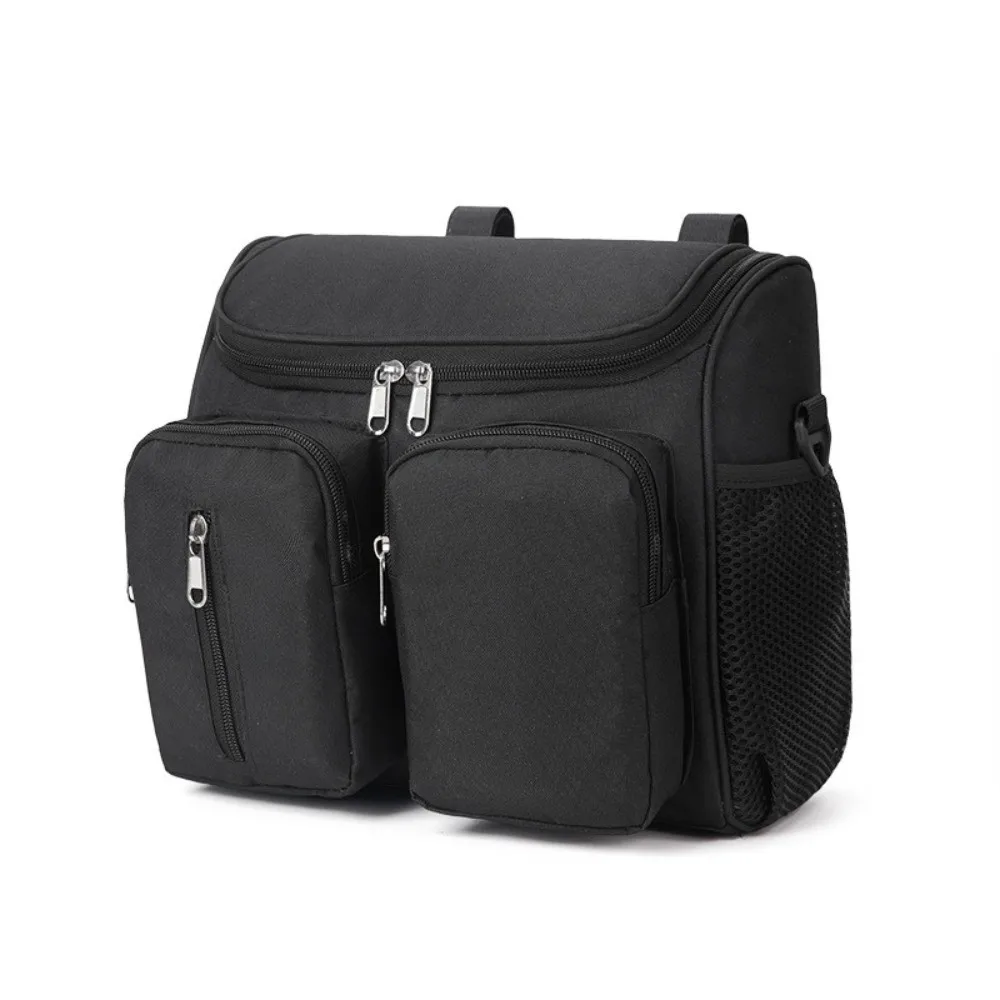 Waterproof Mommy Shoulder Bag Multi-Pocket Multifunctional Stroller Storage Hanging Bag Oxford Cloth Large Capacity view 2