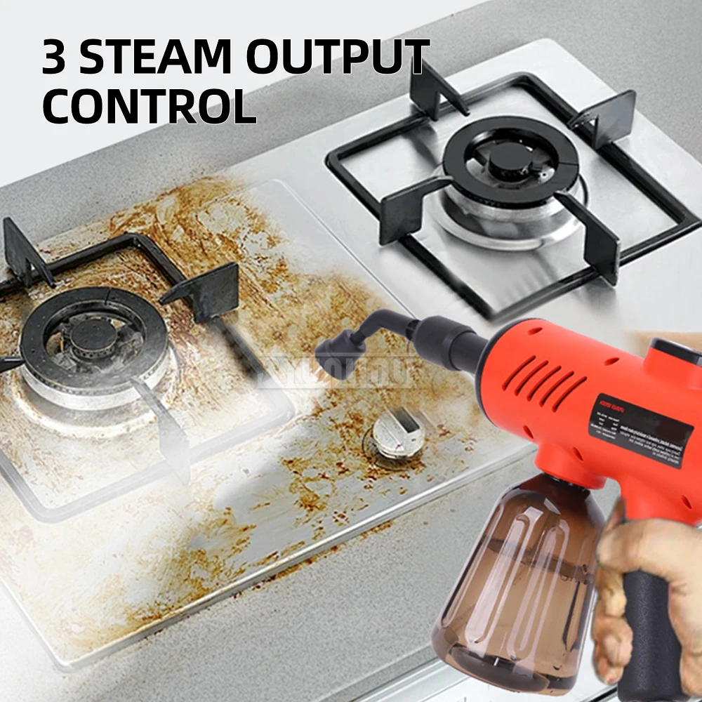 AH-SL-008 Digital Handheld High-pressure Steam Cleaning Machine Multifunctional Portable Small Cleaning Machine