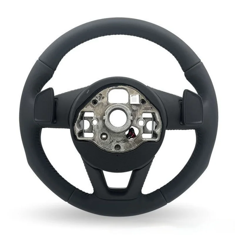 

Suitable for Audi A4L/A6L upgraded sporty genuine leather steering wheel assembly with paddle shifters
