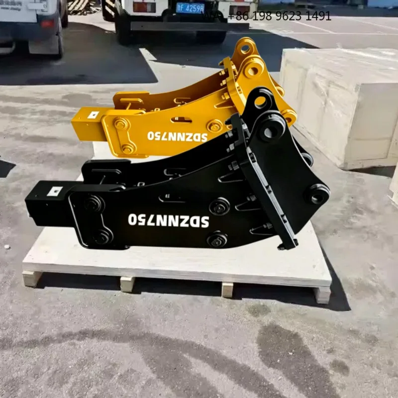 High Frequency Silenced Box Side Hydraulic Breaker Efficient Urban Construction Rock Tool 6-9 Ton Excavator Equipment view 4