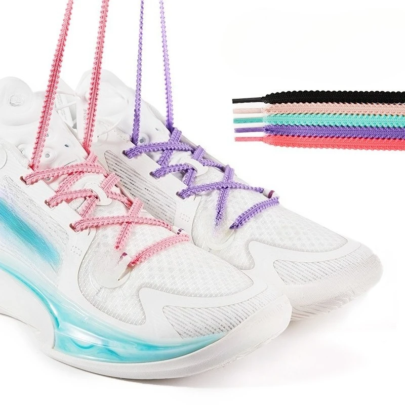 1Pair Shoe Laces New Casual Sneakers Flat Shoelaces Fashion Rope Shoelace for Shoes 100/120/140CM Shoes Accessories
