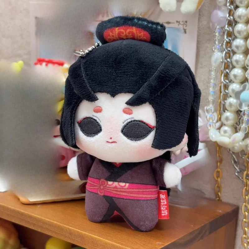 10cm Anime Game Identity V Cotton Doll Michiko Kawaii Cosplay Props Geisha Mini Soft Plushies Toy Figures Fans Collection Gift