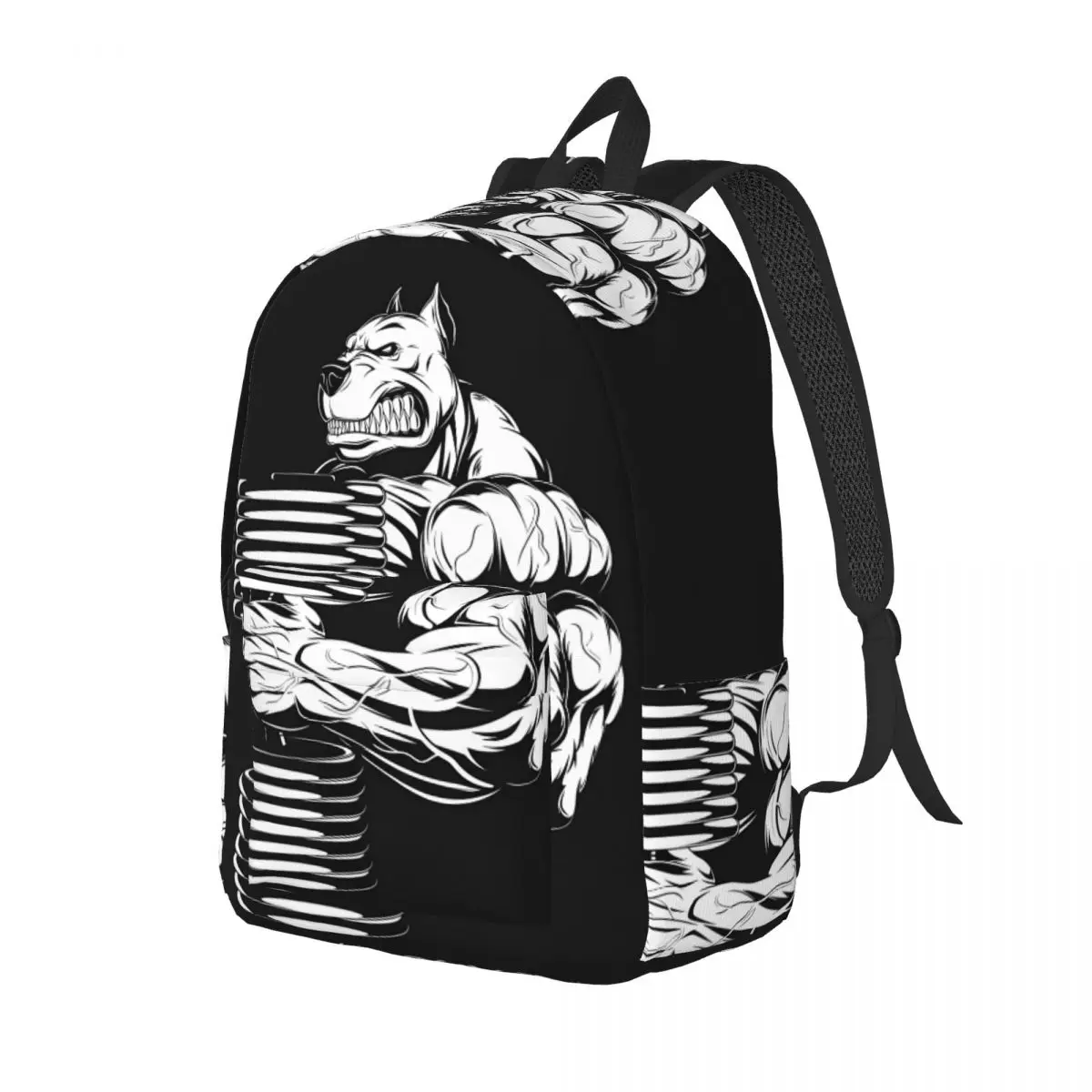 Exercise Bodybuildings Backpack GYM Fitness Dog College Backpacks Girl Designer Soft High School Bags Aesthetic Rucksack