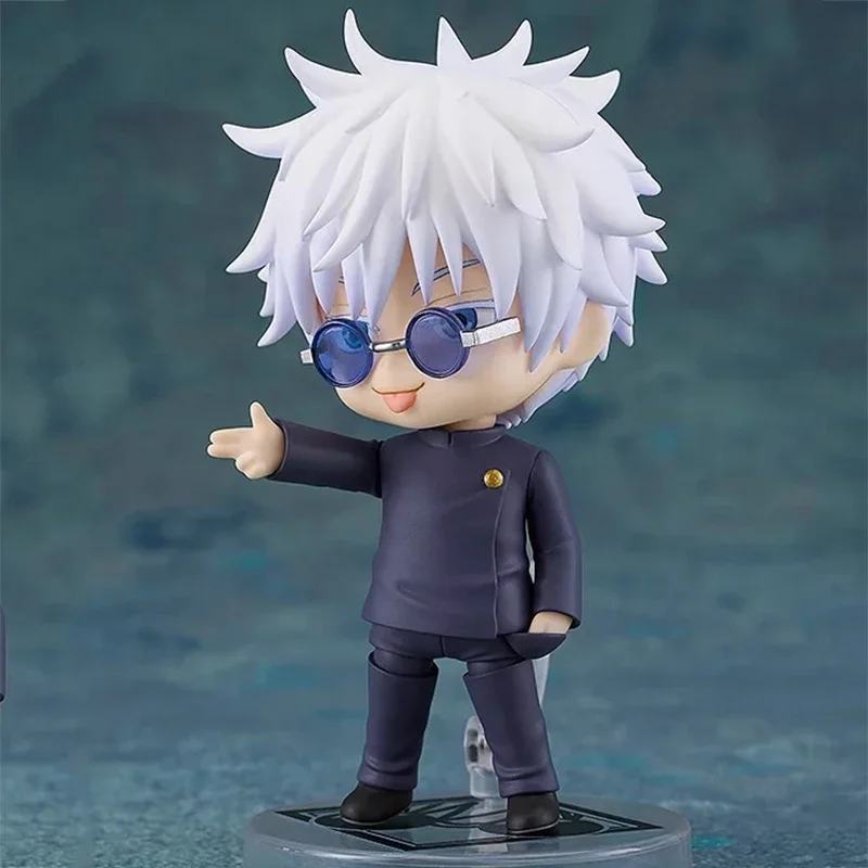 10cm aranyos #2205 jujutsu kaisen Beszedés gojo satoru Ábra GSC nendoroid Számolás Ingó dolls PVC Íróasztal Dísztárgyak kawaii toys