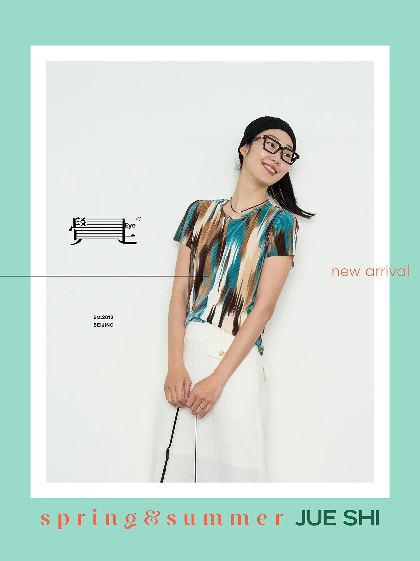 

Original Jue Shi Oil Painting Brush Strokes Texture Short Sleeve round Neck T-Shirt Summer Commute Style Polyester Fiber 100%