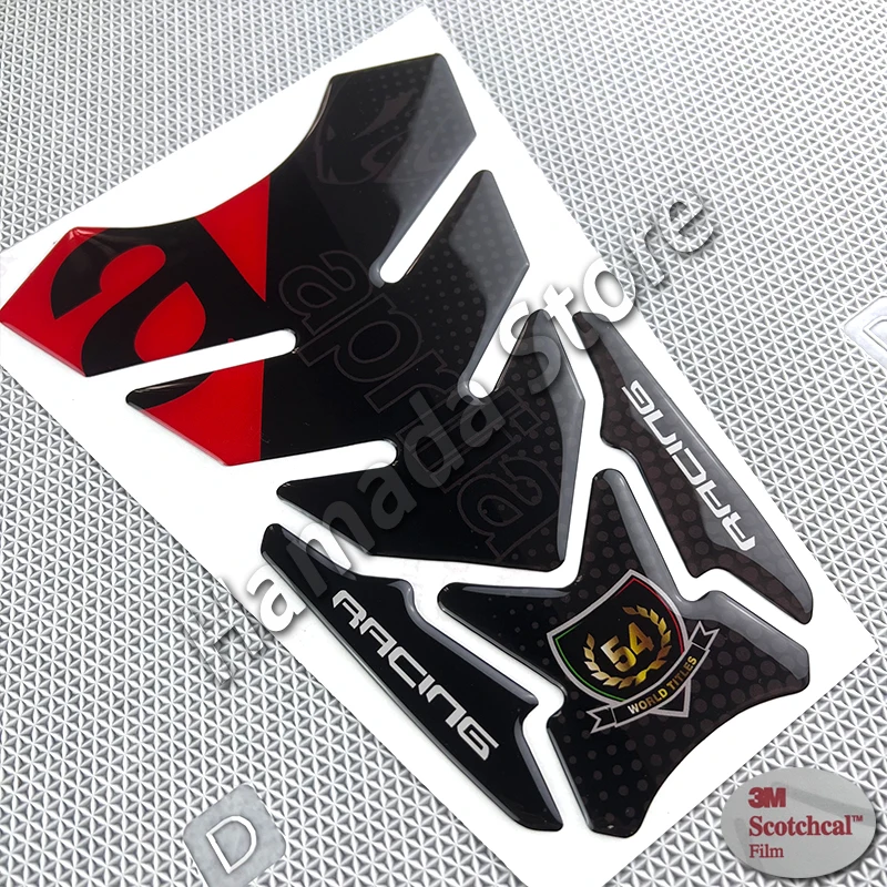 3M Motorcycle Tank Sticker Protector Decal Accessori Waterproof For Aprilia APR RS4 RSV4 Tuono V4 RS 50 125 150 Shiver 750 900