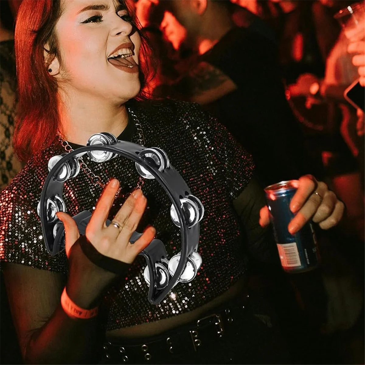 مجموعة أدوات الإيقاع الموسيقية، قرع يدوي، هزازات الدف والبيض، مطرقة رملية لـ KTV