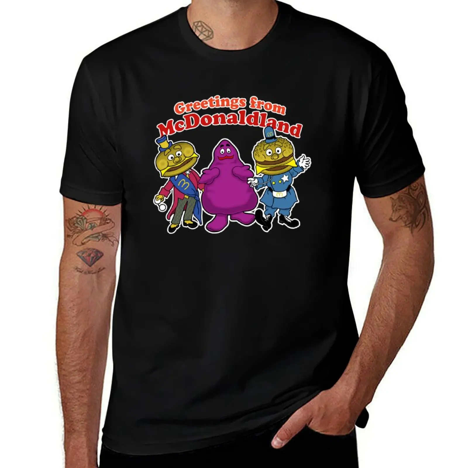 

Mcdonaldland Birthday T-Shirt shirts graphic tees fashion shirts rapper graphic tees mens t shirts