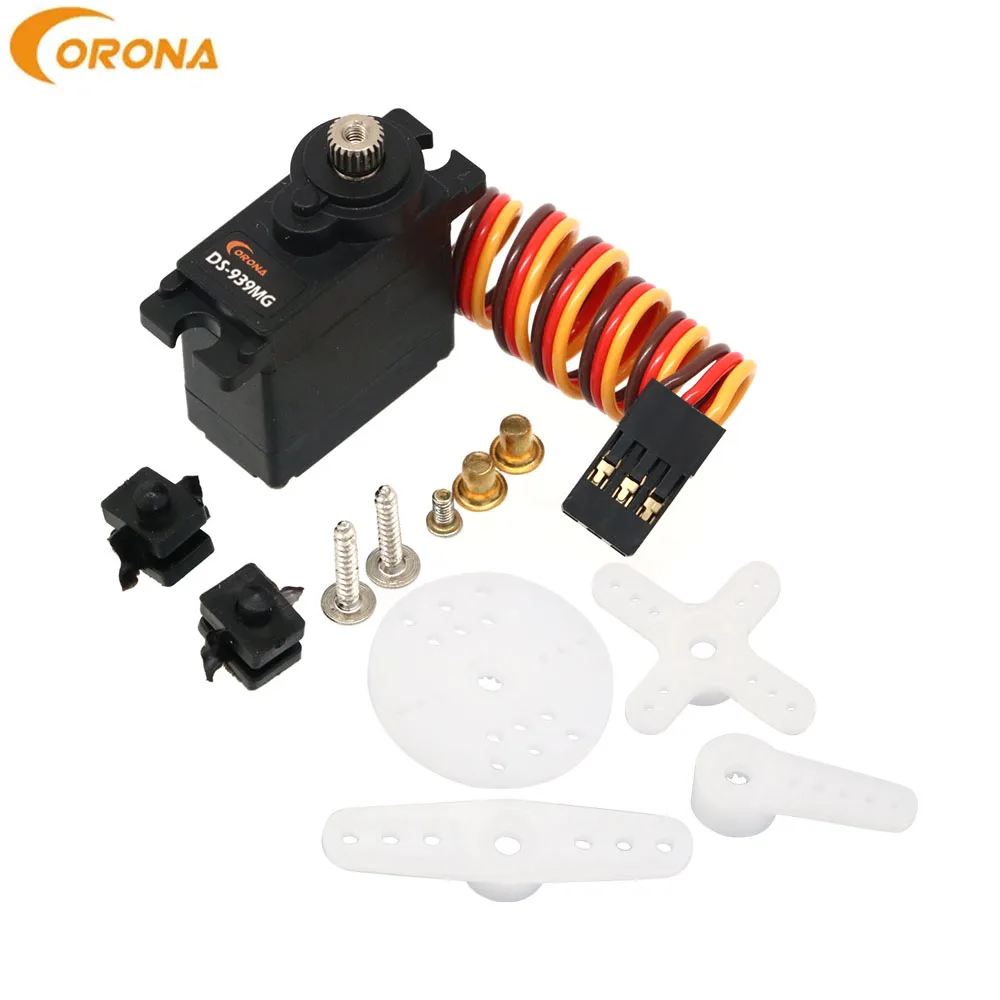 Corona DS939MG DS-939MG 4.8-6.0V 2.5kg Metal Gear Digital Micro Servo For RC Airplane Robot Parts Accessories Toys