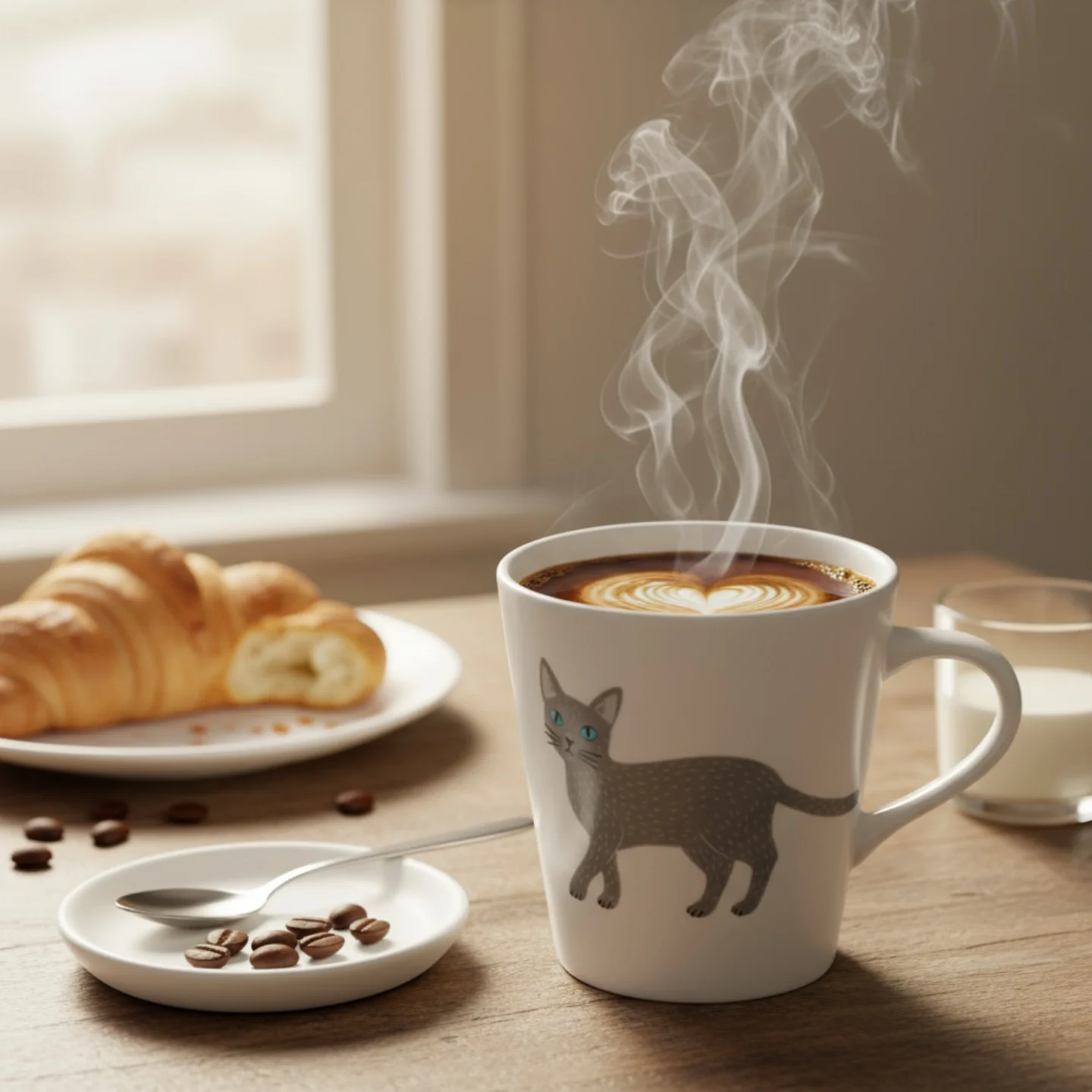 

Милая кружка Cerc, японская чашка для домашнего использования, чашка для питья, кофейная чашка, подарок, милая чашка для чая, любитель домашних животных, уникальный дизайн, кружка для воды