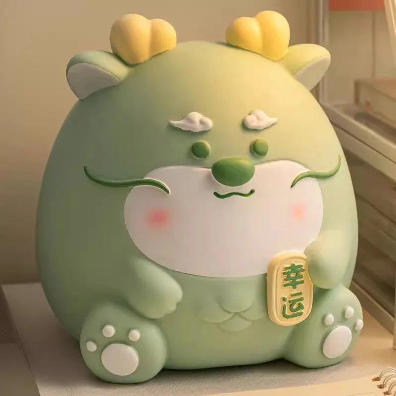 الأطفال أصبع البنك الكتابة على الجدران الإبداعية Kawaii حصالة السيراميك عشية عيد الميلاد هدية عيد الميلاد تمثال ديكور المنزل #2