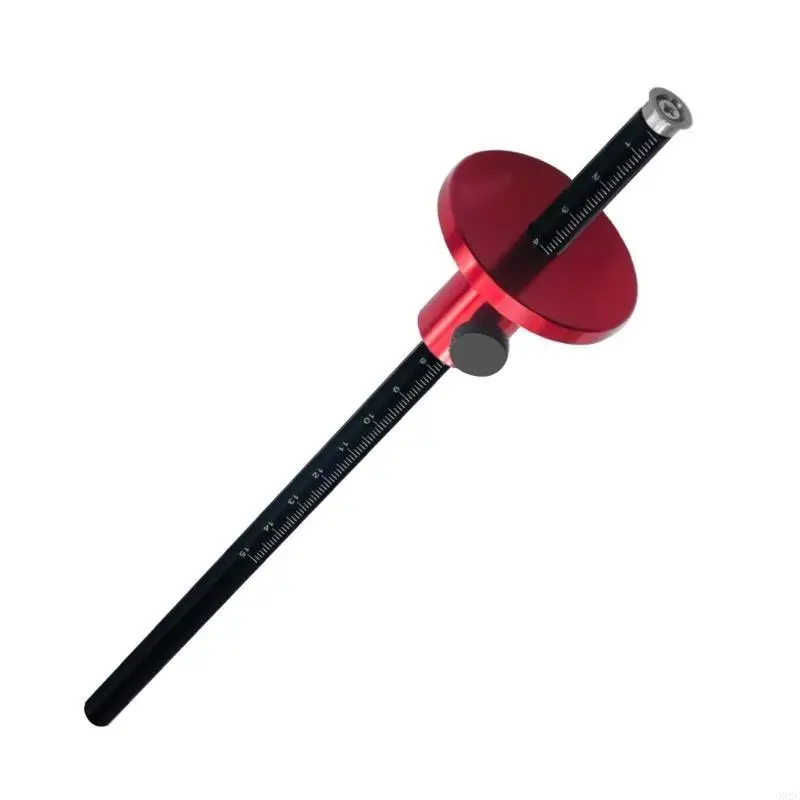 

G92C Home Woodworking Layout Tool Scriber Ruler Aluminum Marking Gauge Line Drawing Measuring Instrument for Furniture Making