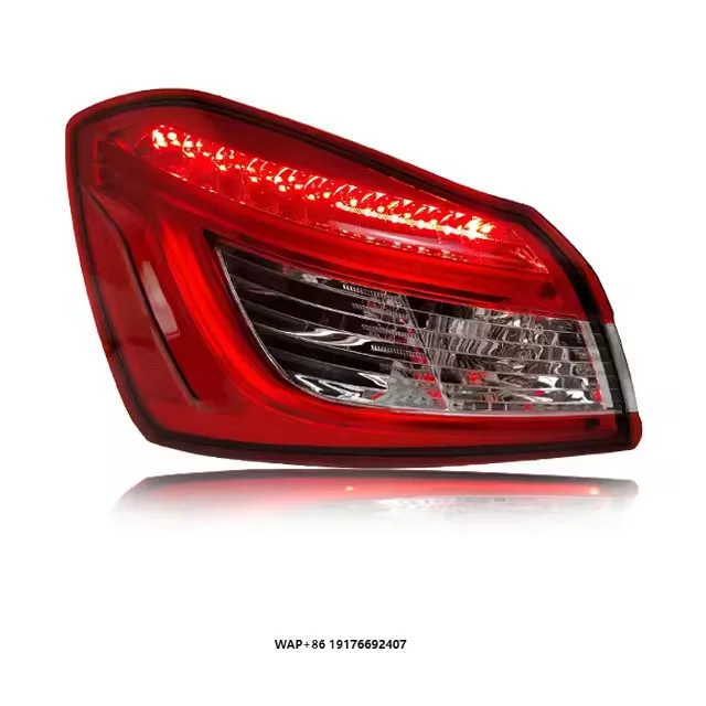 LED Outer Taillamp 2014 - 2016 Tail Lights Outside Car Auto Parts Accessories for Ghibli Red Running Light 5000 Lm
