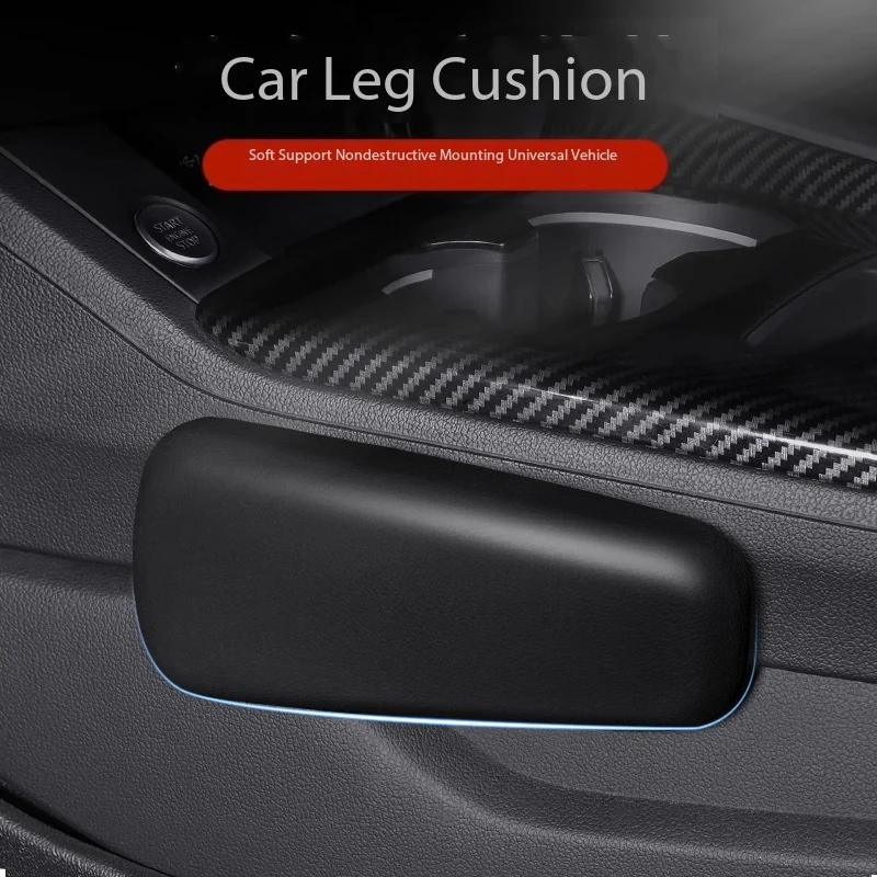 Car Acesssories Gadgets Knee Cushion Knee Pad Knee Pillow Leg Pillow Universal Memory Cotton Support Leg Support Leather Cover F