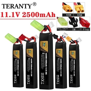 Airsoft Water Pistol 11.1V 3S 2500MAH 30C 452096 Battery Lipo T/Tamiya/XT30 Plug for Airsoft BB Air Pistol 6 Main Sales Battery Lipo 3S - №3