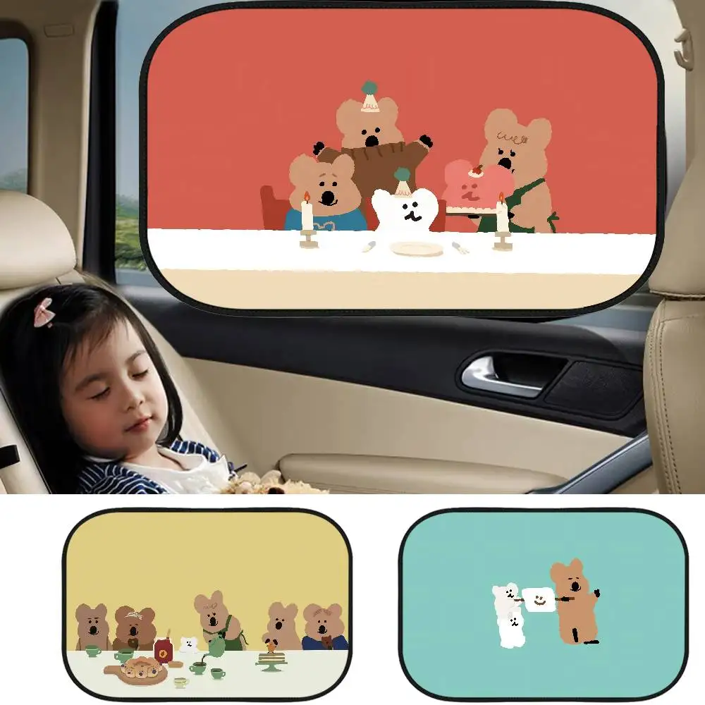 

Милый D-Dinotaeng универсальный автомобильный солнцезащитный козырек на лобовое стекло, отражатель, складная оконная крышка, защитная изоляция, автоаксессуары