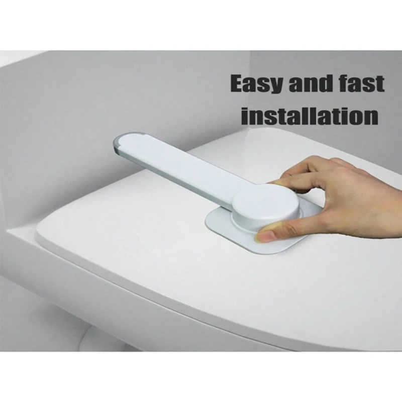 YYDS Strong Childproof Toilet Lock Adjust Toilet Safety Lock Childproof Lock Plastic Protect Your Kids from Unwant Access