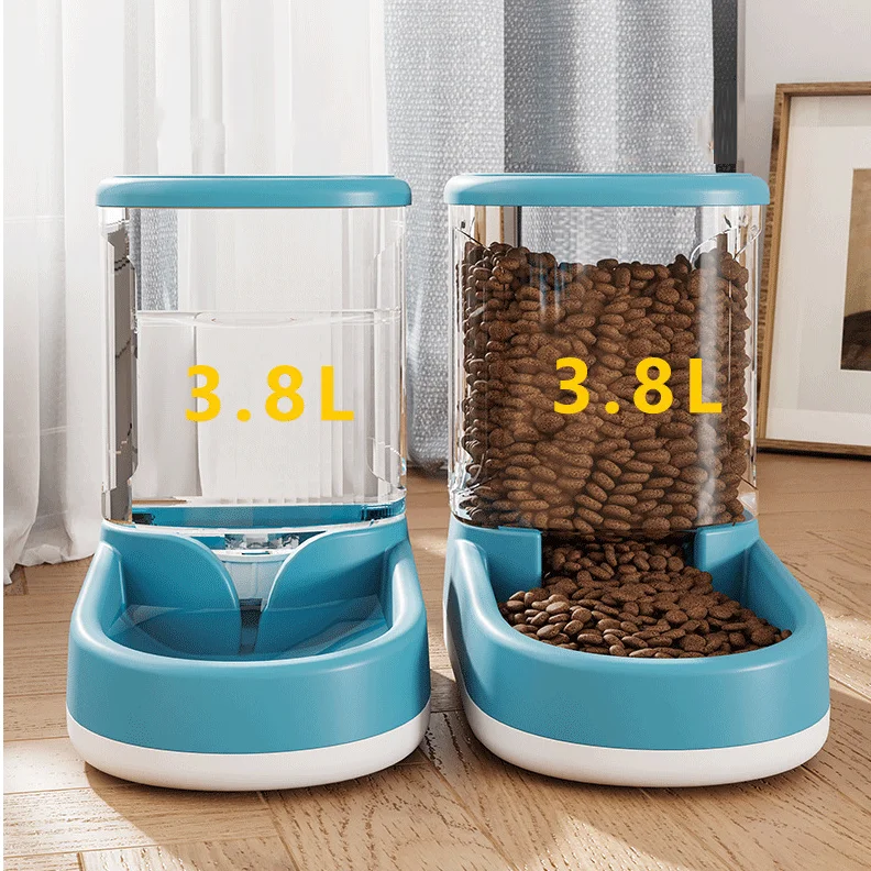 

Automatic Convenient Pet Feeder Water Dispenser Dog Feeding Water Cat Drinking Water Running Water Without Plugging Pet Supplies