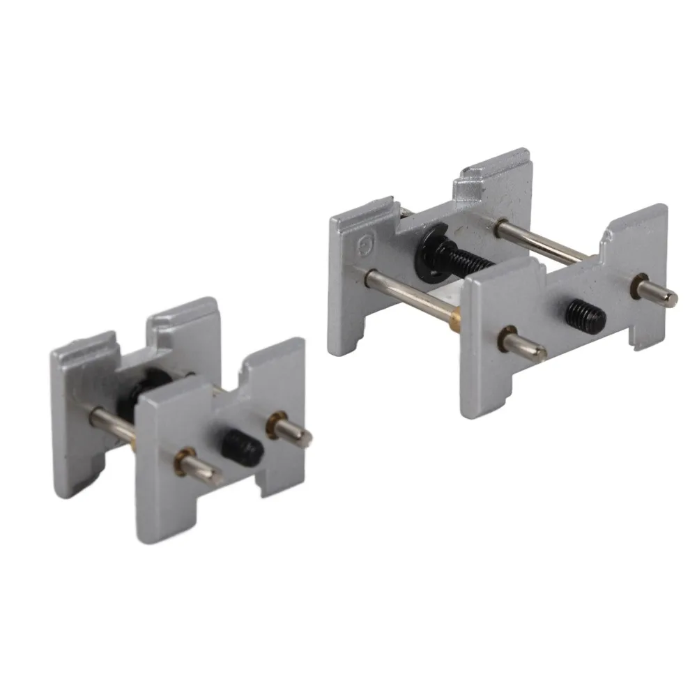 2Pcs Alloy Fixed Base Watch Movement Holder Reversible Design Adjustable Tool Opening Holder Solid Steel Case Clamp