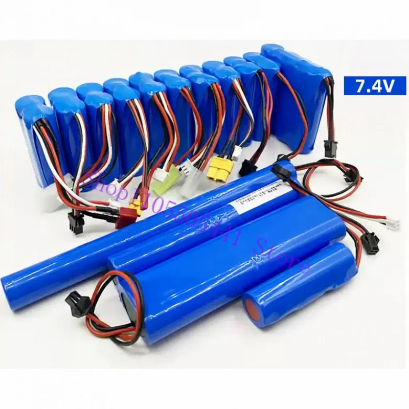 10pcs 18650 Lithium Battery for Toy Remote Control Cars, Electronic Instrumentation Equipment High-Capacity Rechargeable