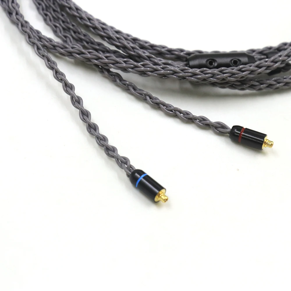 Haldane GrayJelly الراقية تايوان-7N Litz OCC سماعة الرأس استبدال كابل الترقية لسلك MMCX sh-ure SE315 SE535 SE846