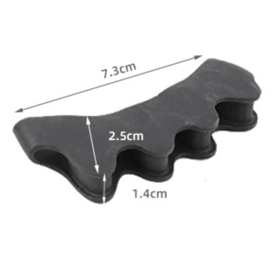 (A75U] 10 Pair Toe Separators for Functional Fitness Athletes - Toe Straighteners for Foot Pain Relief Toe Spacers for