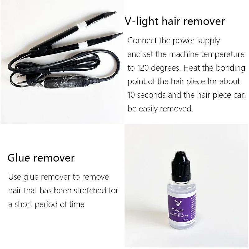 V Light Hair Extension Machine Kit Beauty Salon Professional Product Equipment For Human Hair Extension