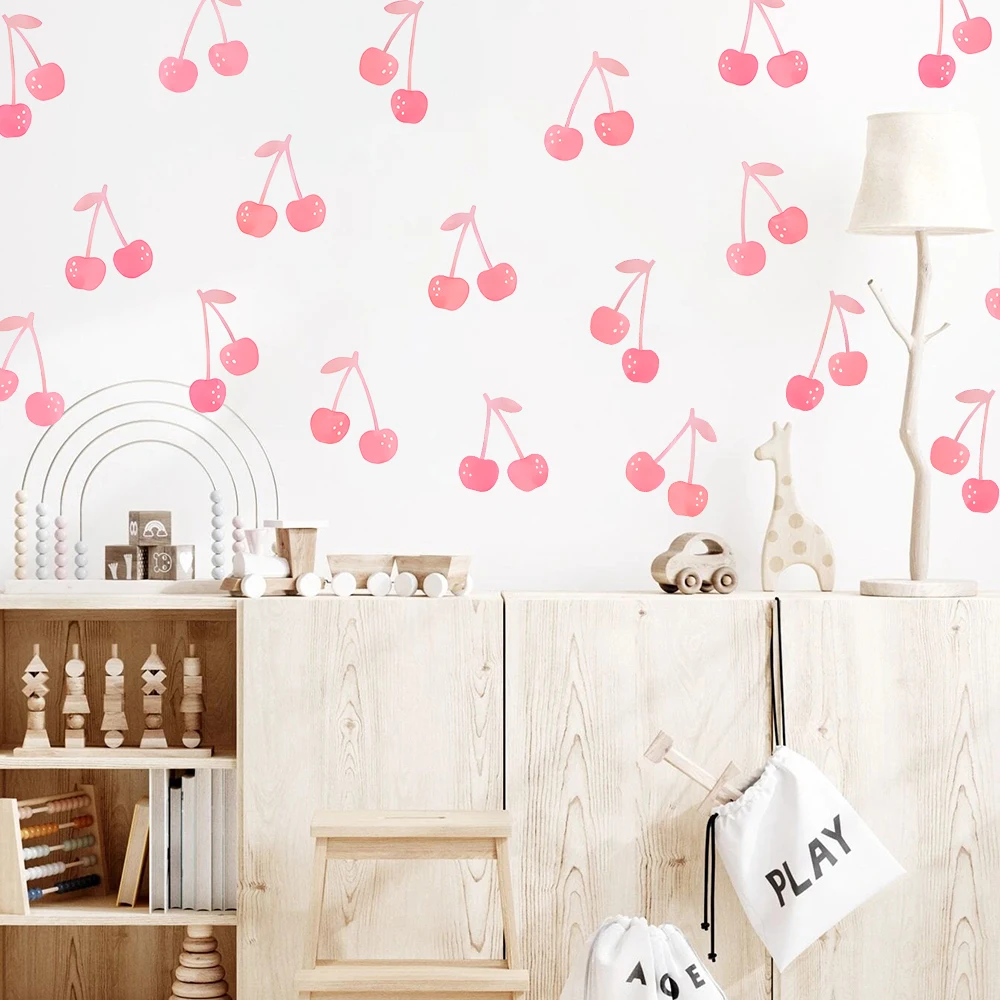 Bohem tarzı Pembe Kiraz duvar  - Baby Nursery Wall Stickers incelemesi ve fiyatı