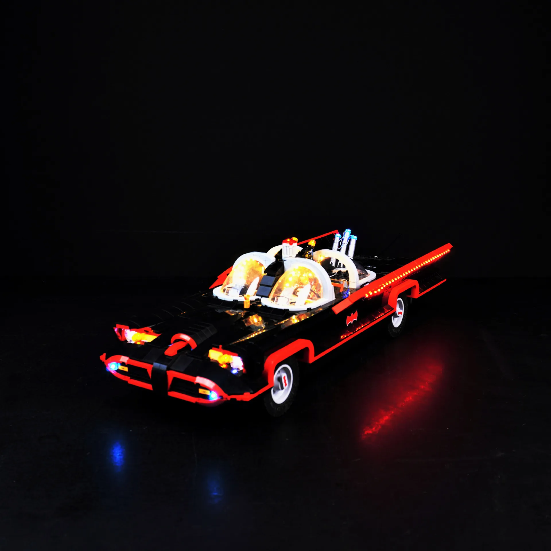 Personalized LED Light Kit For LEGO 76328 The Classic TV Series Batmobile (Only LED Light,Without Blocks Model)